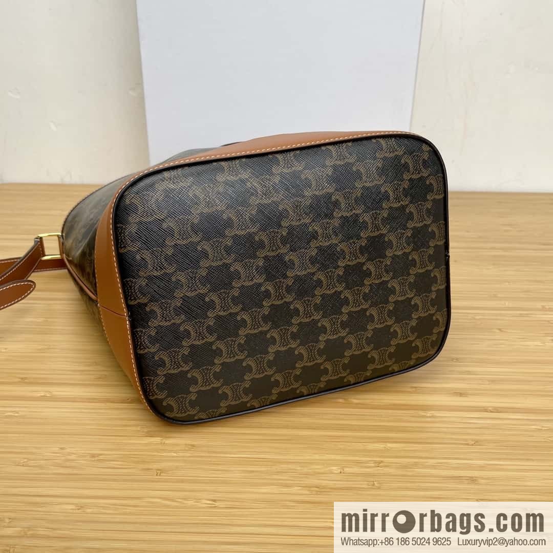 CELINE TRIOMPHE CANVAS Medium Barrel 191132
