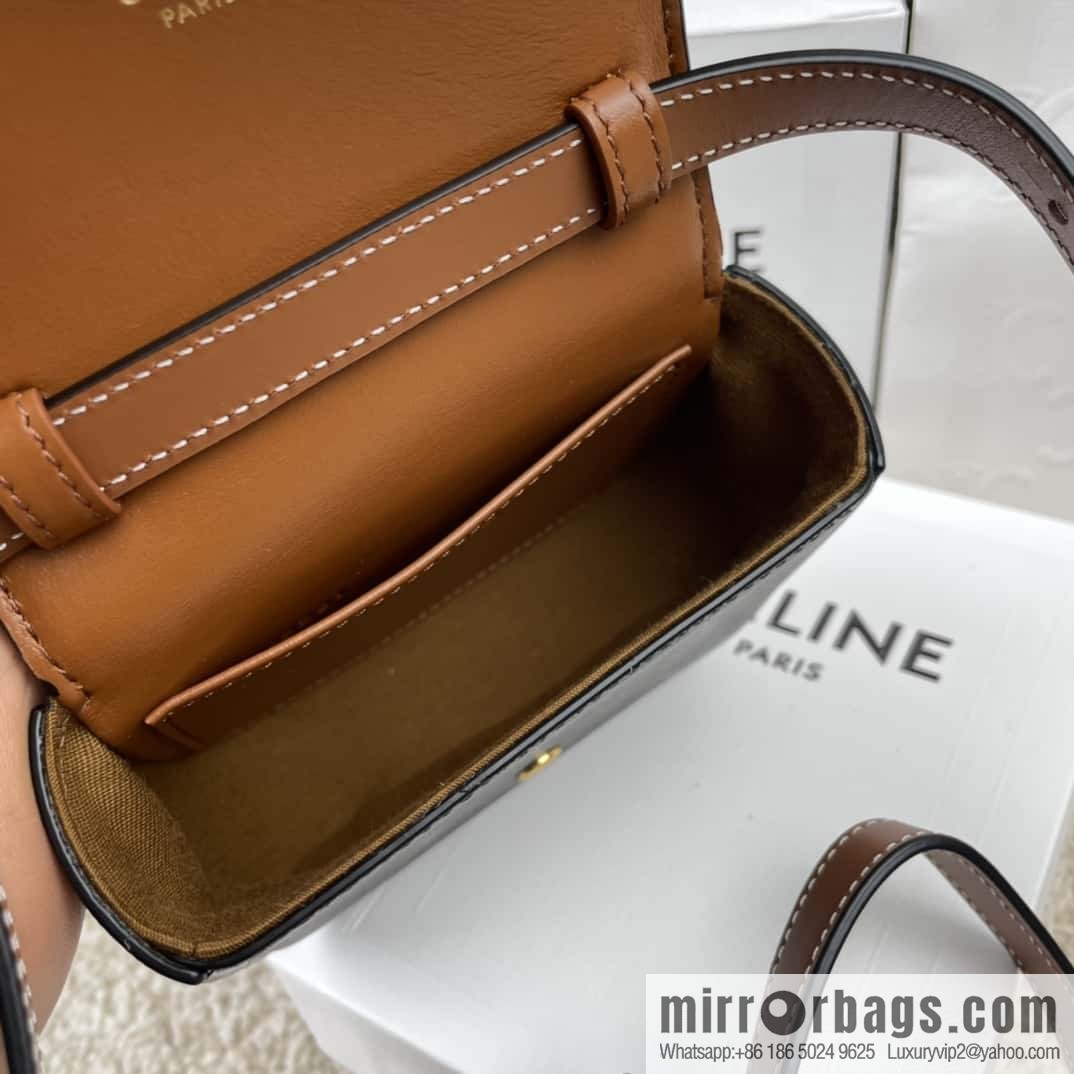 CELINE Mini Arc de Triomphe Iconic Printed Handbag 101513