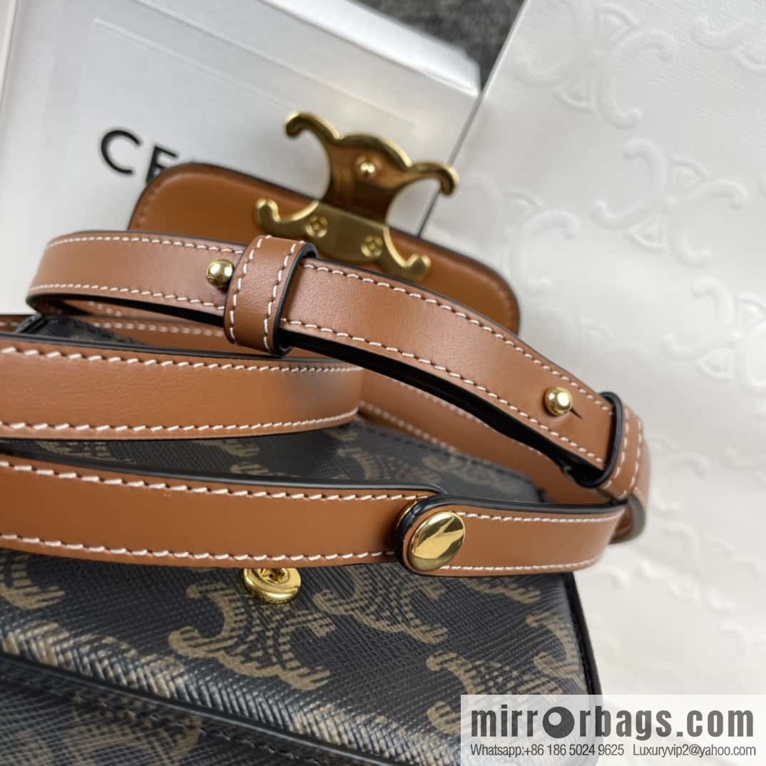 CELINE Mini Arc de Triomphe Iconic Printed Handbag 101513