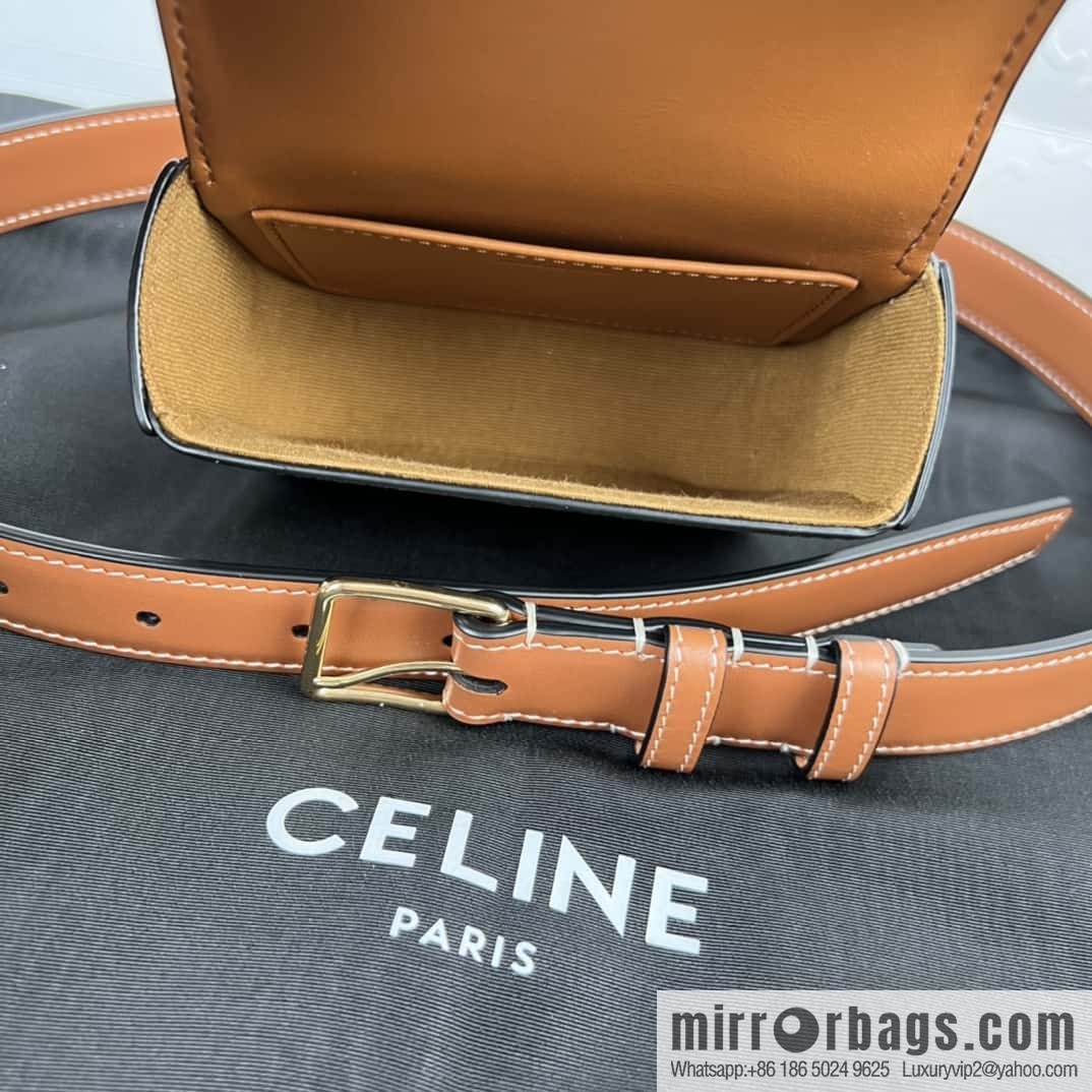 CELINE mini Arc de Triomphe fanny pack presbyopia, number 452