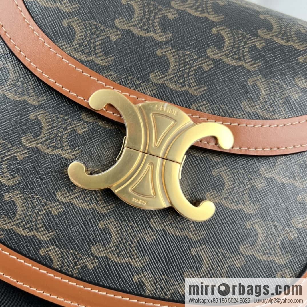 CELINE TEEN BESACE TRIOMRHE logo printed handbag 110412
