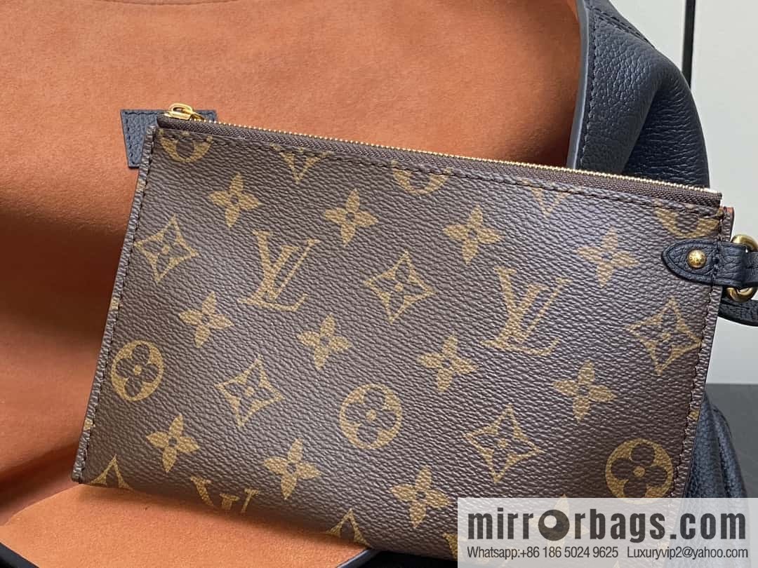 [Original order boutique] M25341 black, full leather shopping bag Low key cabas handbag 25342 M25343 2024 latest autumn and winter new models, Low Key Cabas medium handbag