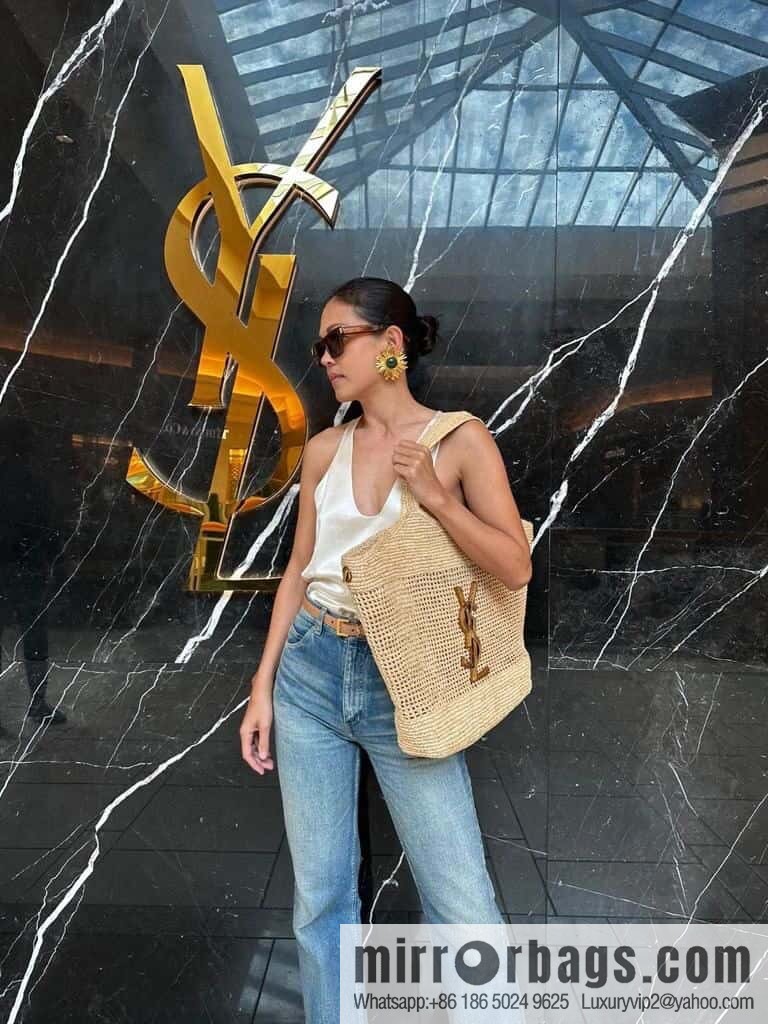 YSL 🆕 _ woven shopping bag 772191 woven