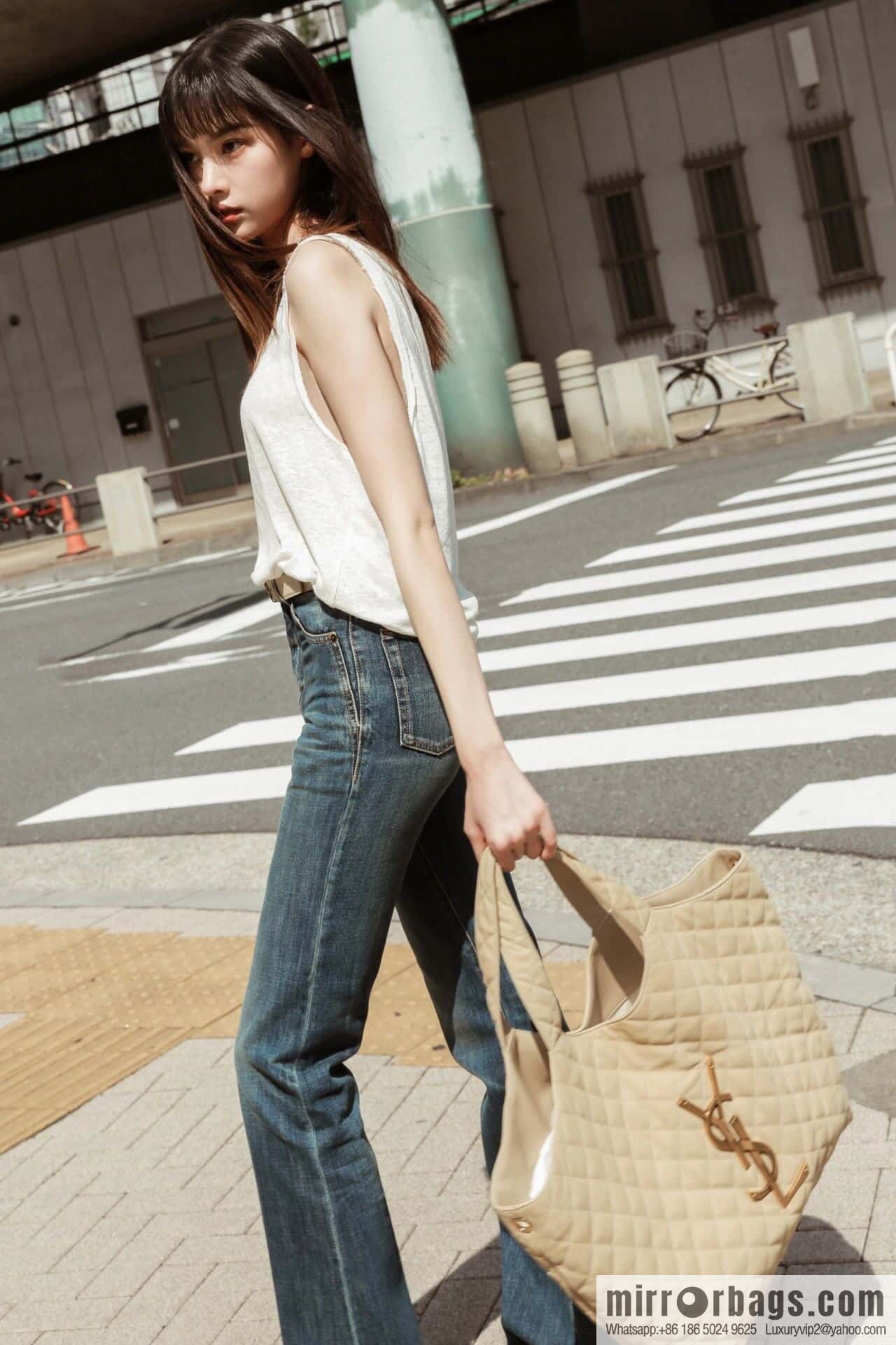 YSL 𝗜𝗖𝗔𝗥𝗘 🆕 Beige 698651