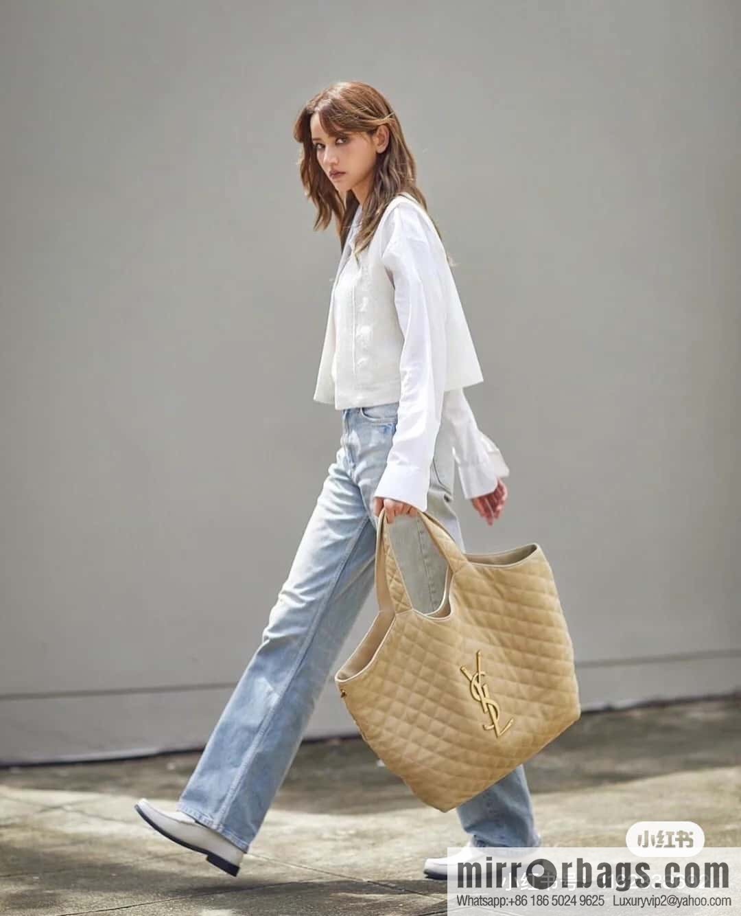 YSL 𝗜𝗖𝗔𝗥𝗘 🆕 Beige 698651