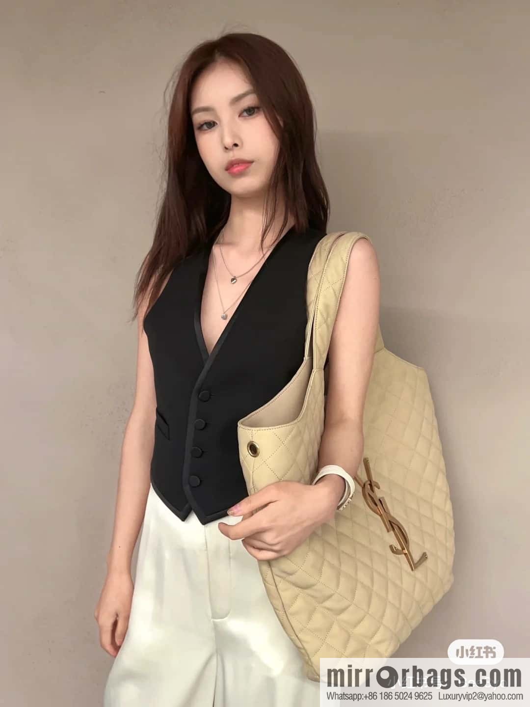 YSL 𝗜𝗖𝗔𝗥𝗘 🆕 Beige 698651