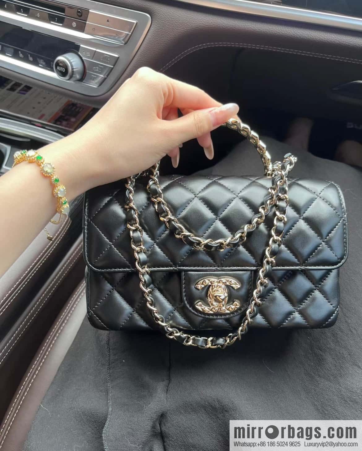 CHANEL CF Mini Wheat Handle 🌾 AS4924