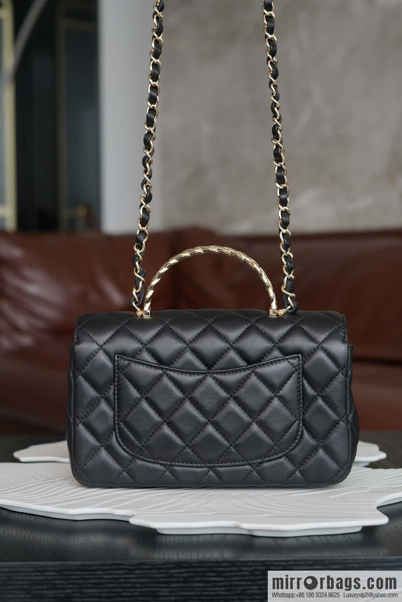 CHANEL CF Mini Wheat Handle 🌾 AS4924