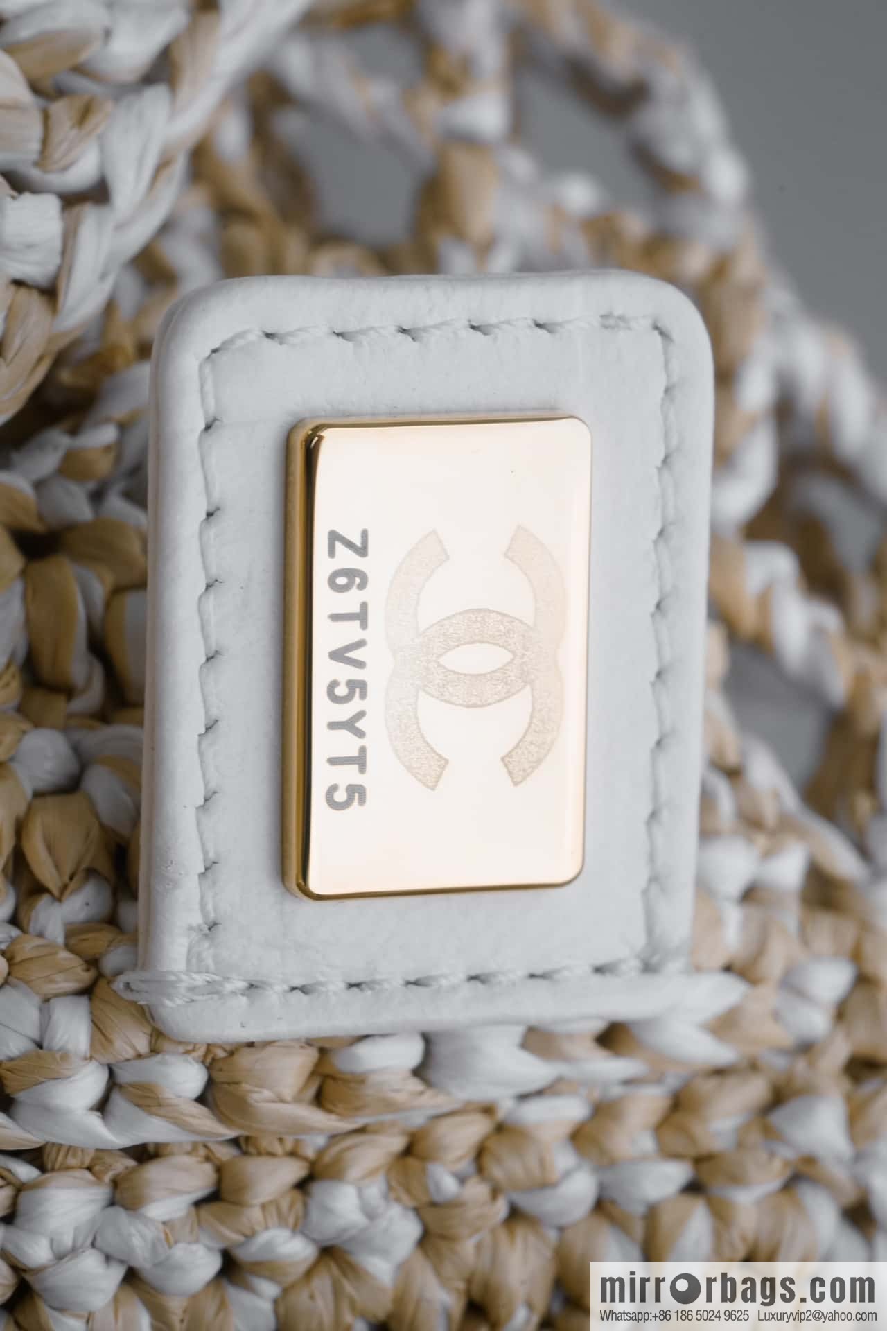 CHANEL CoCo Beach Straw Shopping Bag 🛍️ Large AS4576