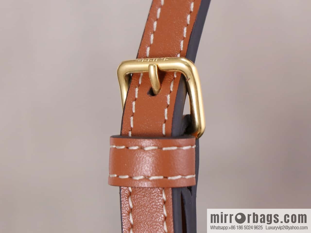 CELIN_E 2024 | TILLY medium bright cow leather handbag 24s spring new product 115703BF4.38NO armpit bag