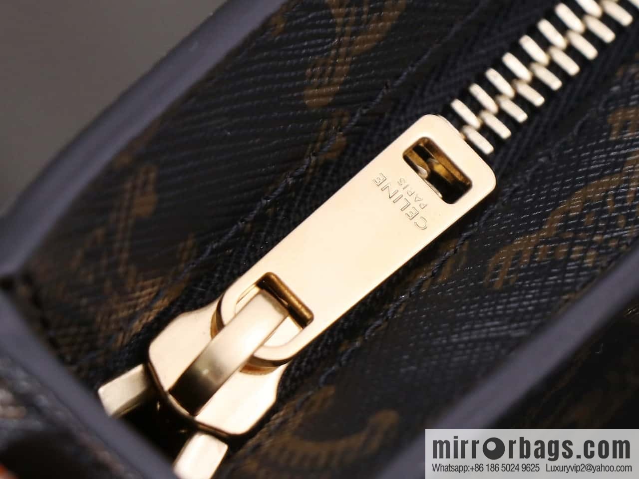CELIN_E 2024 | TILLY medium bright cow leather handbag 24s spring new product 115703BF4.38NO armpit bag