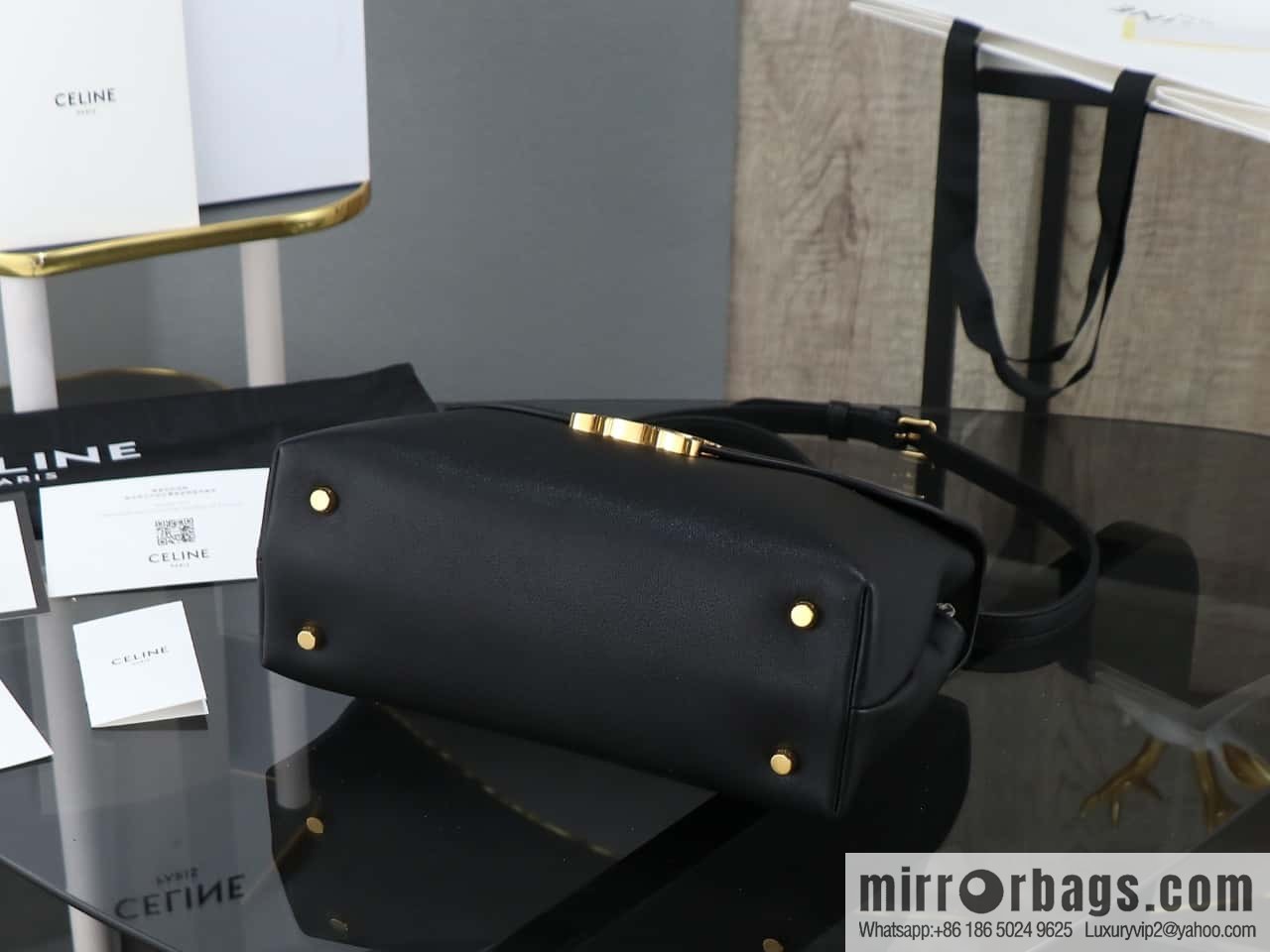 New product launch CE Arc de Triomphe Kelly handbag model number: 188836