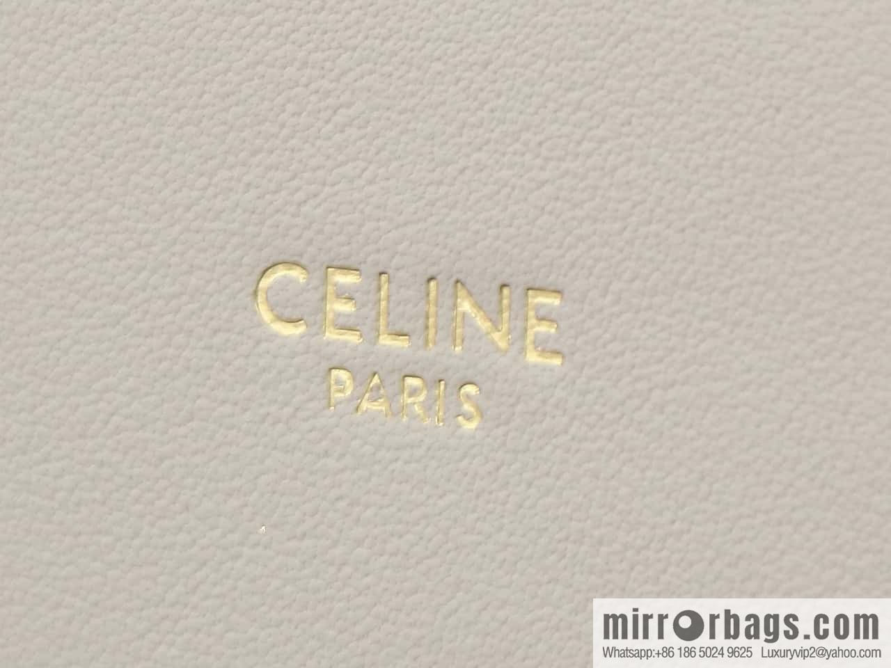 [Premium quality, all-steel hardware] CELIN_E TRIOMPHE mini cowhide bucket bag model: 10k943
