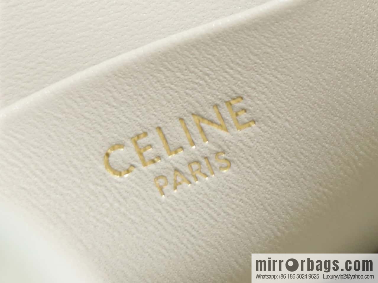 [Premium quality, all-steel hardware] CELIN_E TRIOMPHE mini cowhide bucket bag model: 10k943