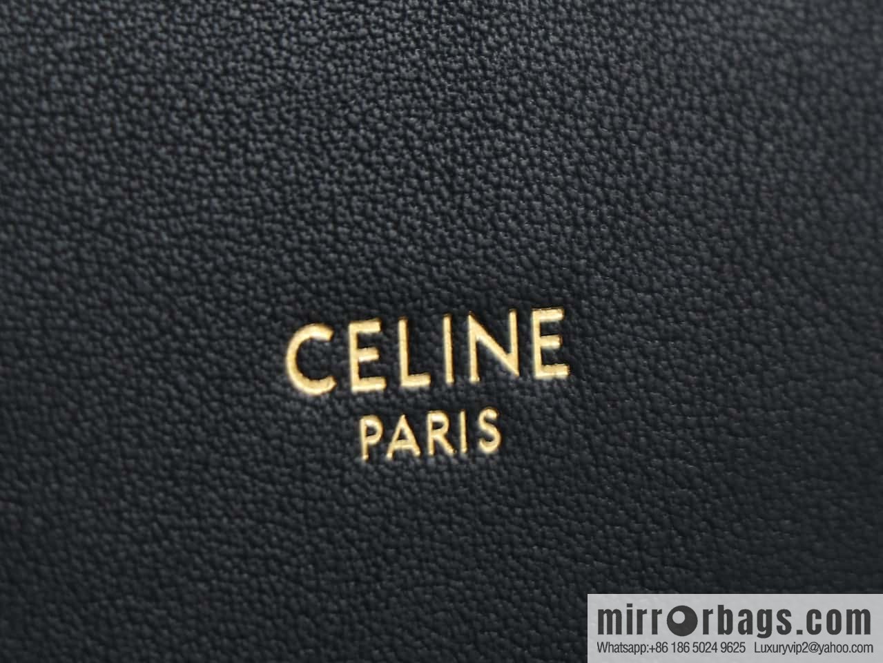 [Premium quality, all-steel hardware] CELIN_E TRIOMPHE mini cowhide bucket bag model: 10k943