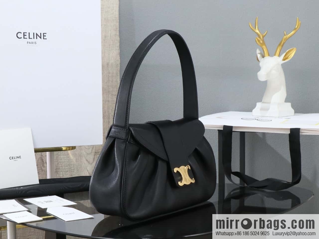 [Premium all-steel hardware] New CE spring and summer series new POLLY bag model number: 115633