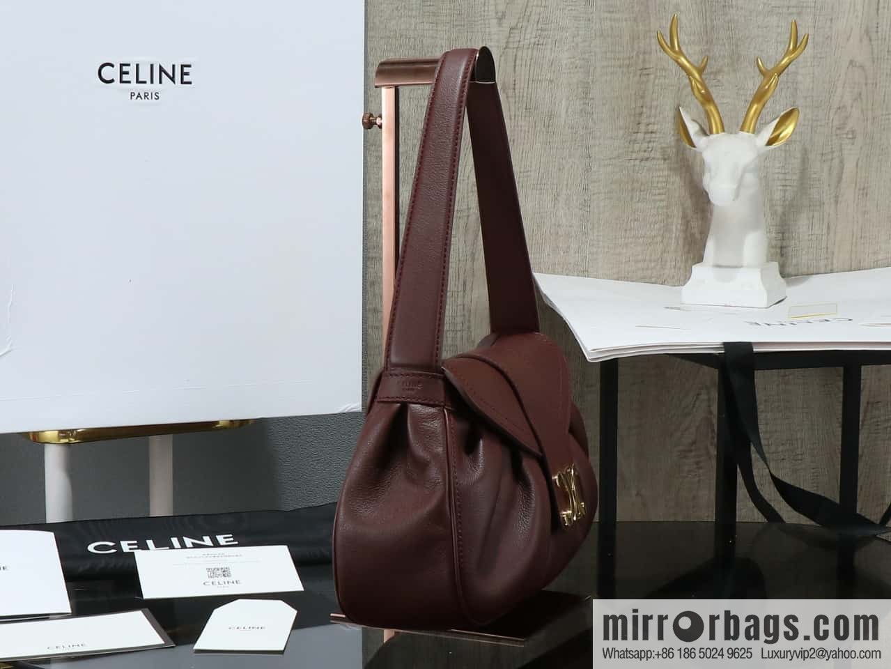 [Premium all-steel hardware] New CE spring and summer series new POLLY bag model number: 115633