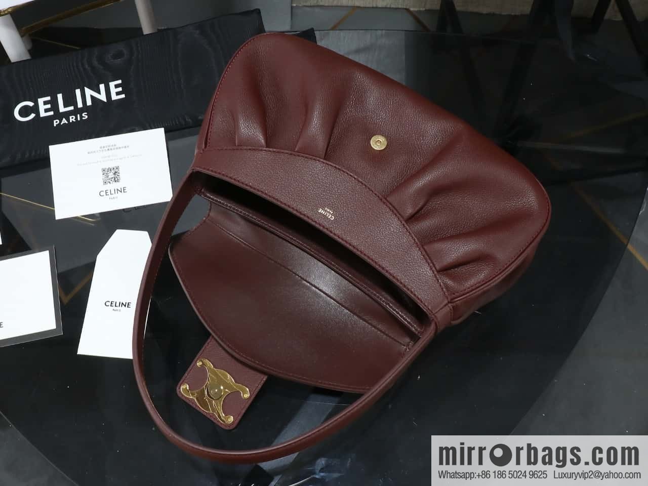 [Premium all-steel hardware] New CE spring and summer series new POLLY bag model number: 115633
