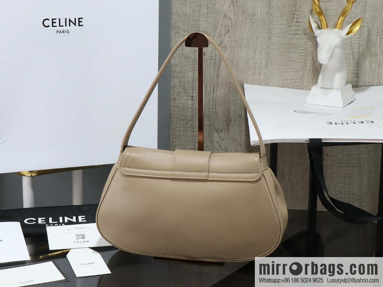 [Premium all-steel hardware] New CE spring and summer series new POLLY bag model number: 115633