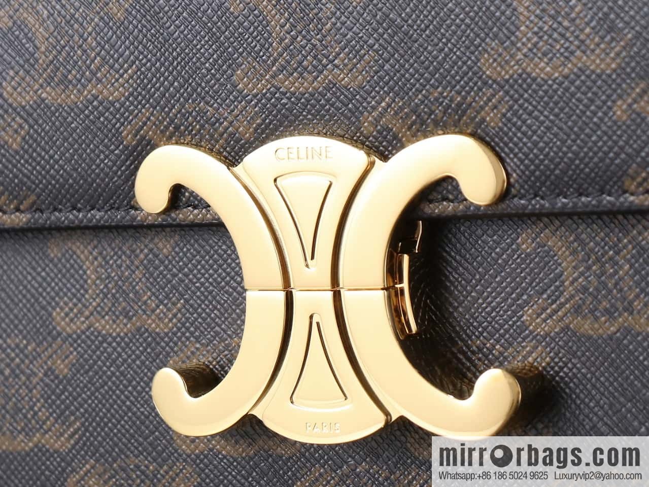 [Premium quality, all-steel hardware] LOLA medium bright cow leather handbag number: 115533