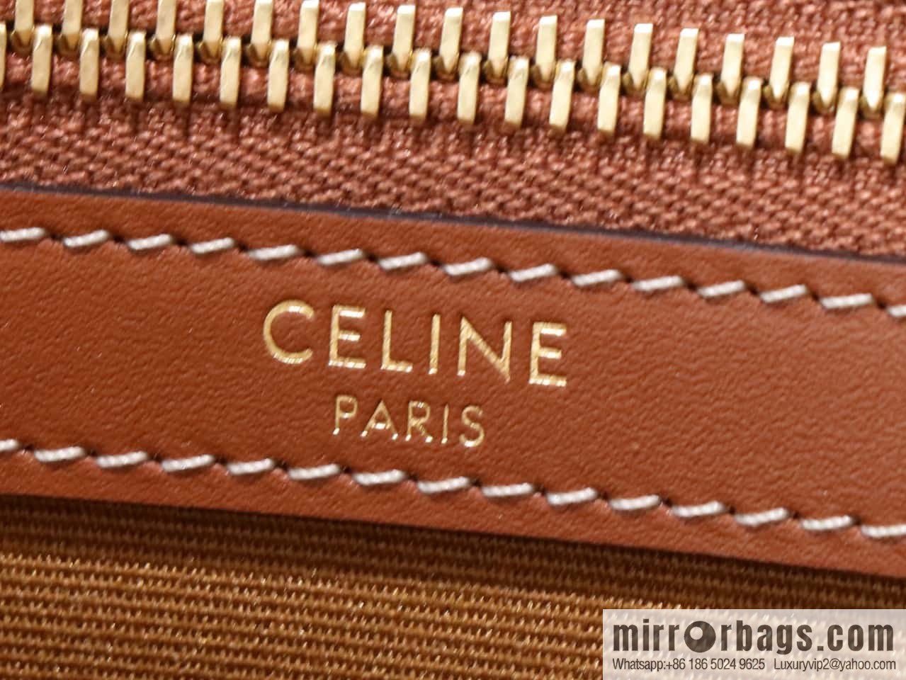 [Premium grade, all-steel hardware] CELIN-E CABAS TRIOMPHE TOTE logo printed cow leather horizontal handbag number: 194342CS8.27FX