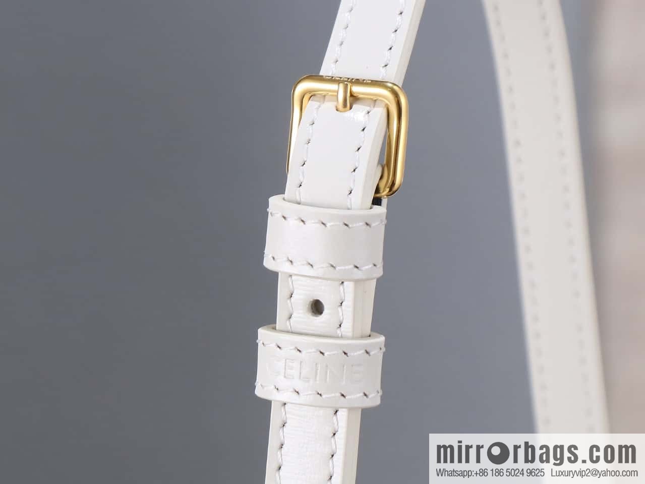 [Premium all-steel hardware] CELIN_E 2024 🆕 | TILLY medium bright cow leather handbag number: 115703BF4.38NO