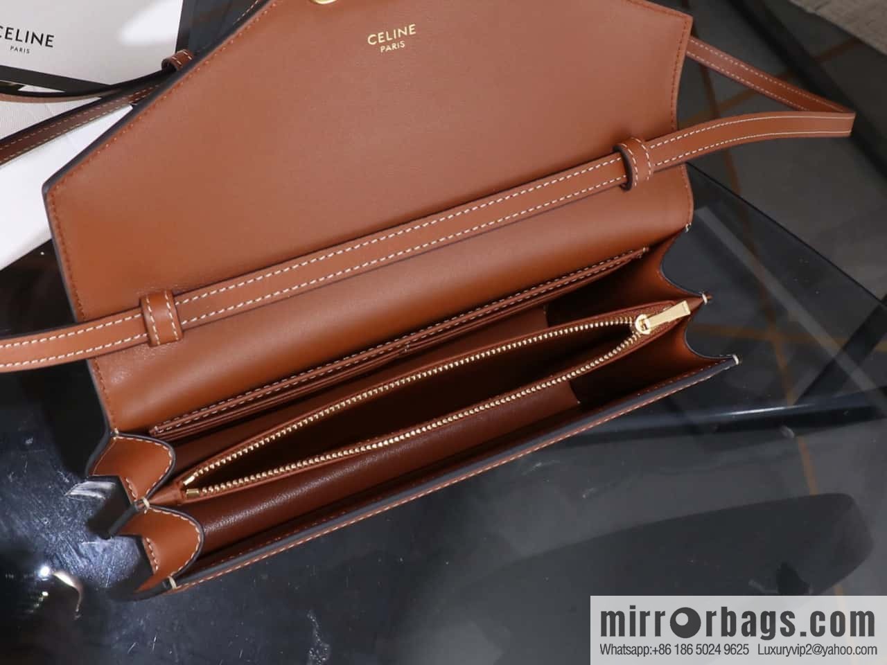 [Premium all-steel hardware] New Arc de Triomphe Laohua woc envelope bag model: 113322