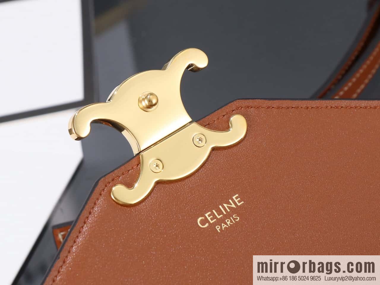 [Premium all-steel hardware] New Arc de Triomphe Laohua woc envelope bag model: 113322