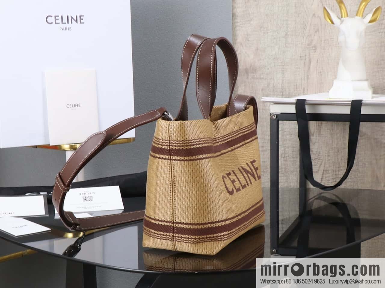 [Premium all-steel hardware] New product launched CE new fabric series handbag model number: 116992