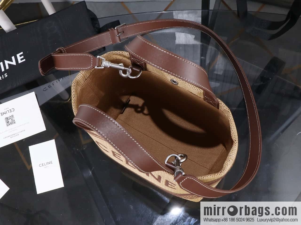 [Premium all-steel hardware] New product launched CE new fabric series handbag model number: 116992