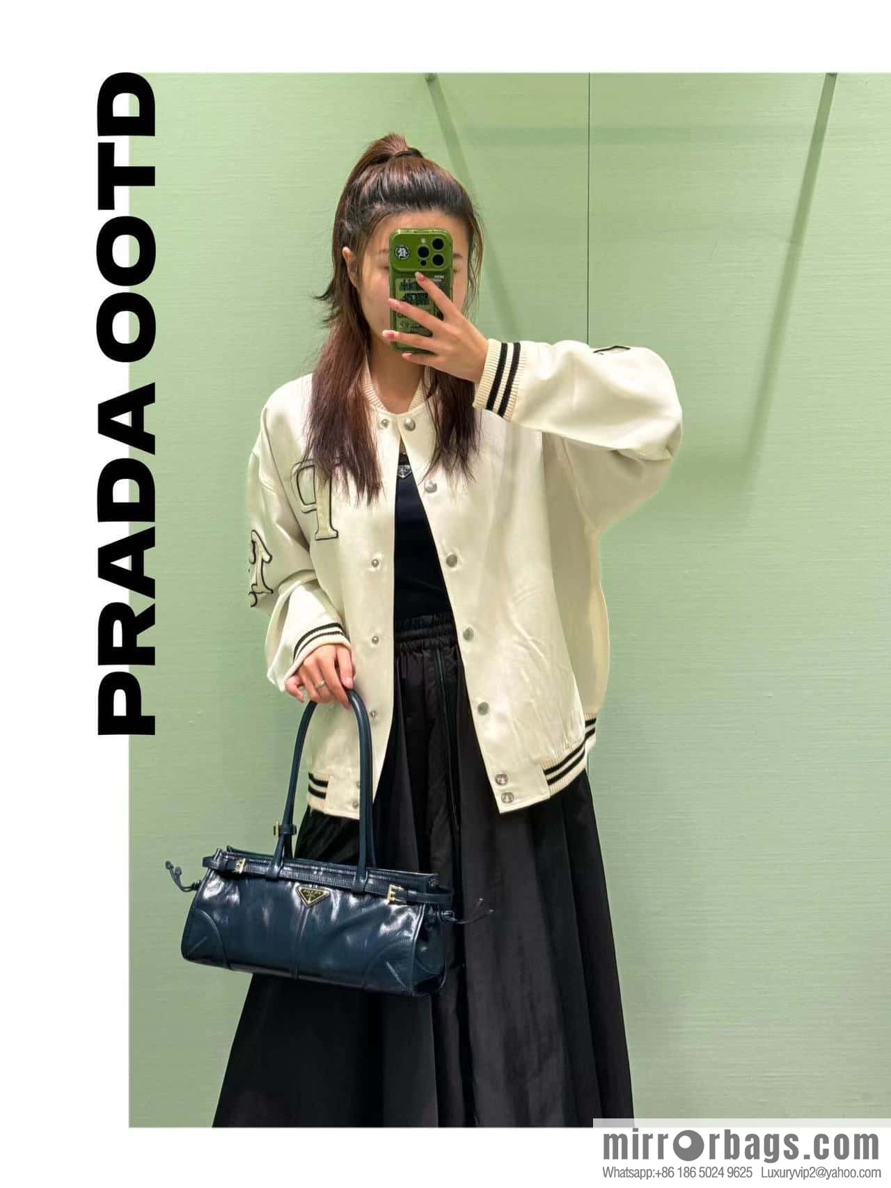 PRADA 🎉 LusSo lf oil wax leather 🎉 1BA426 small new color🎉🎉