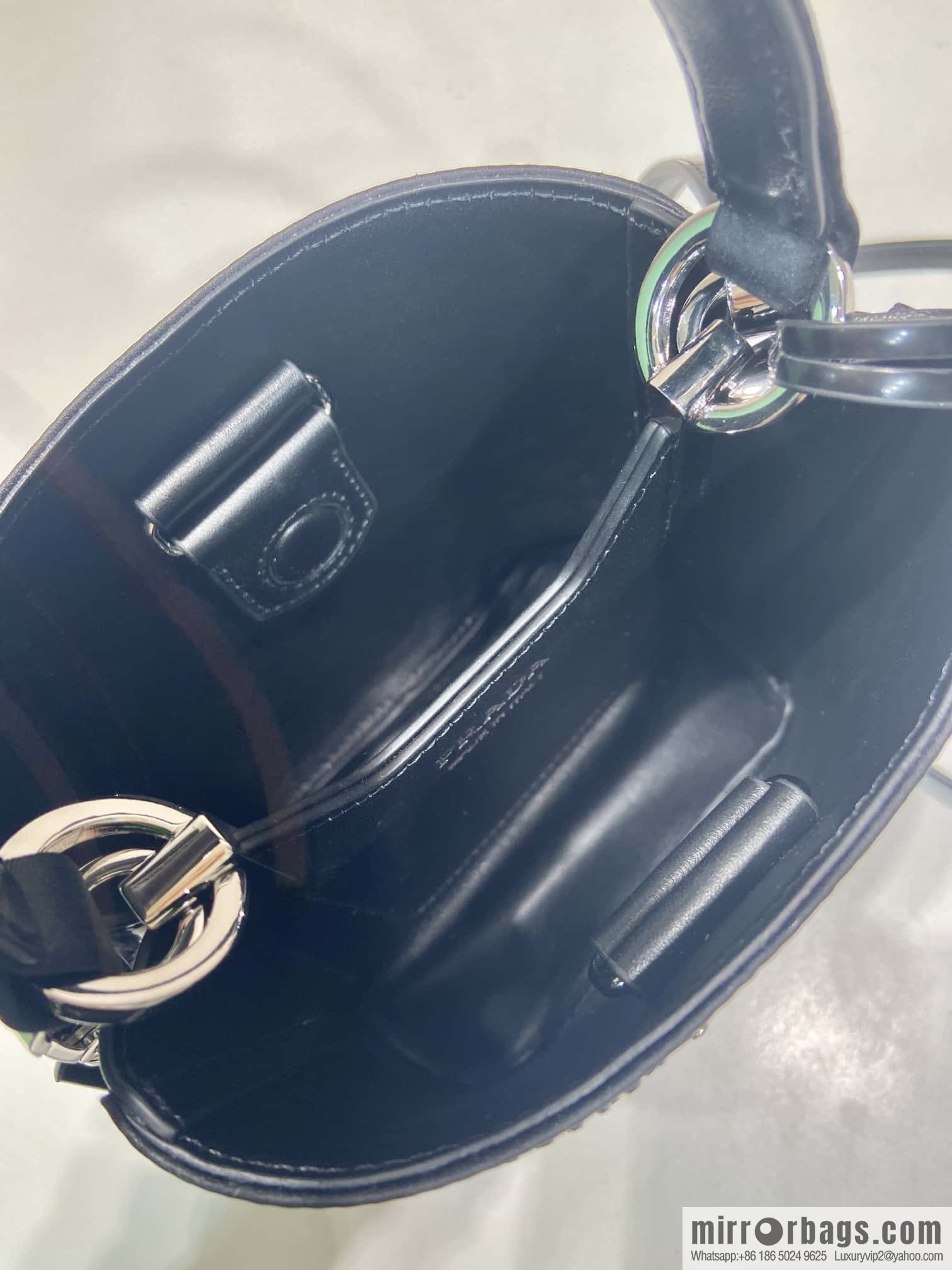 PRADA 🎉 crystal bucket bag 🎉 1BA373 crystal bag
