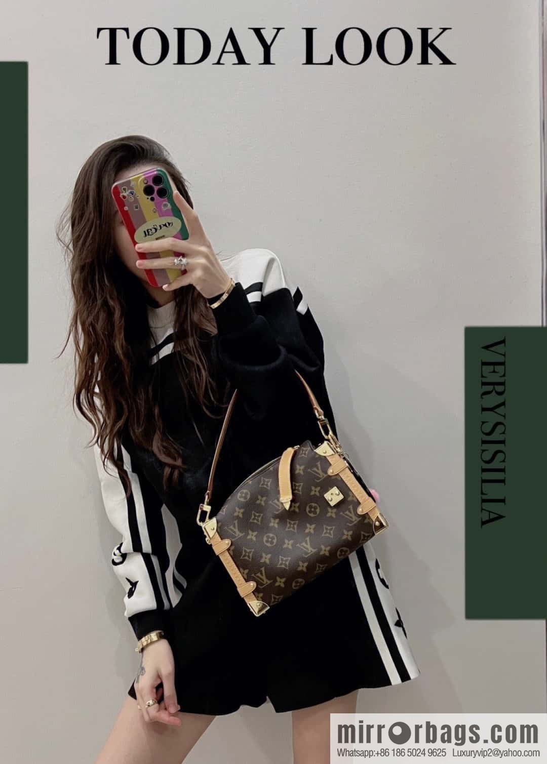 LV 𝑺𝑰𝑫𝑬 𝑻𝑹𝑼𝑵𝑲 Chip Diamond Jump Code Medium Series #M