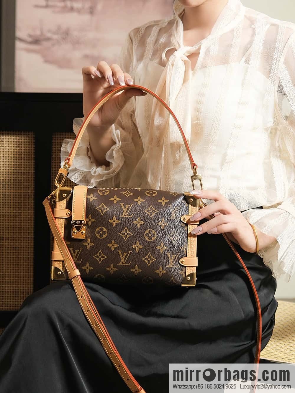 LV 𝑺𝑰𝑫𝑬 𝑻𝑹𝑼𝑵𝑲 Chip Diamond Jump Code Medium Series #M