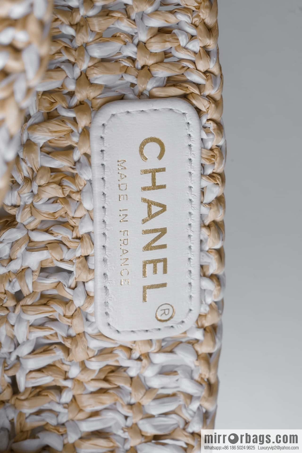 𝐂𝐡𝐚𝐧𝐞𝐥 𝟮𝟰 CoCo Beach Straw Shopping Bag 🛍️ S