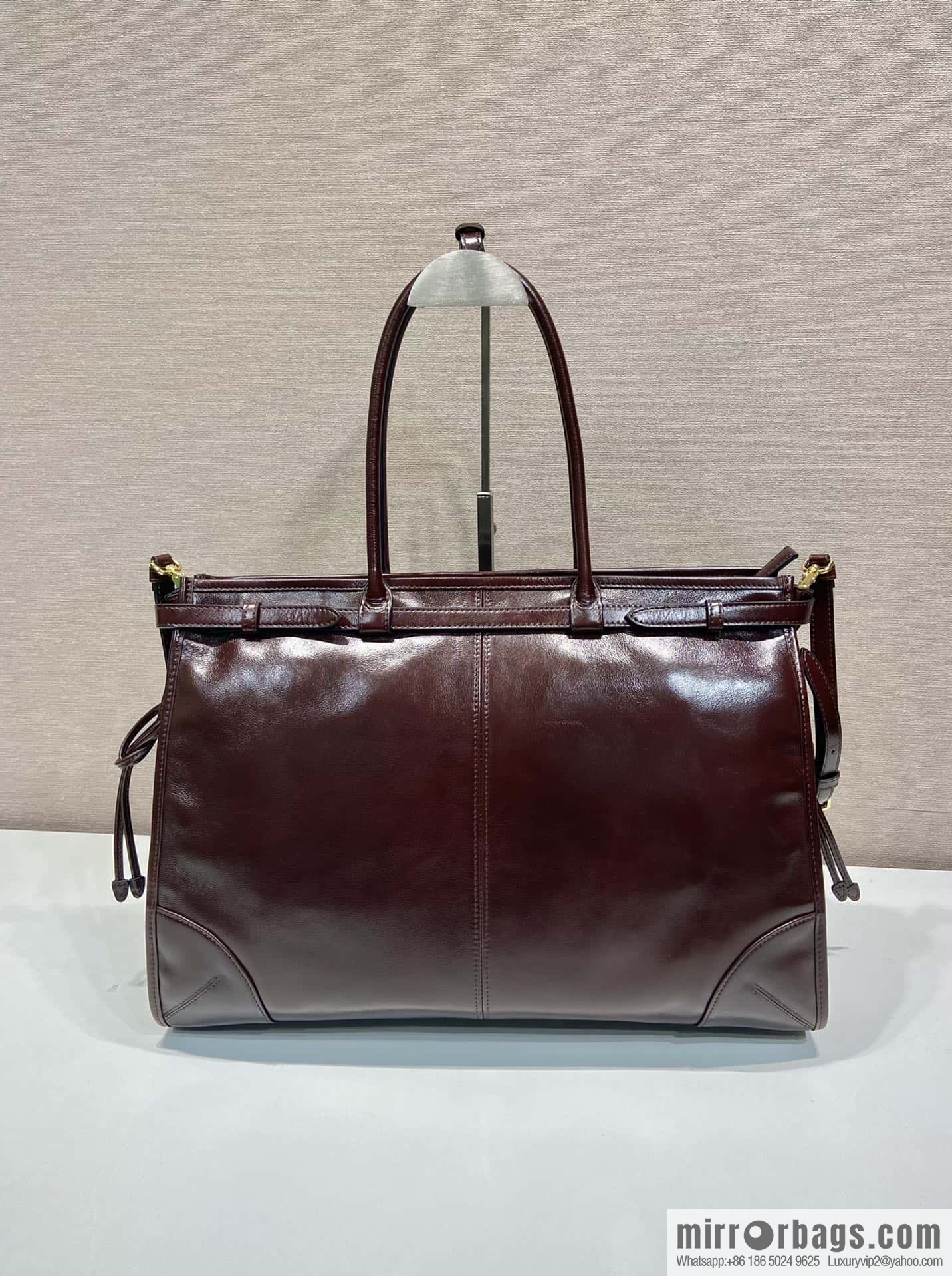 PRADA 🎉 LusSo lf oil wax leather 🎉 1BA439 King 🎉🎉 burgundy