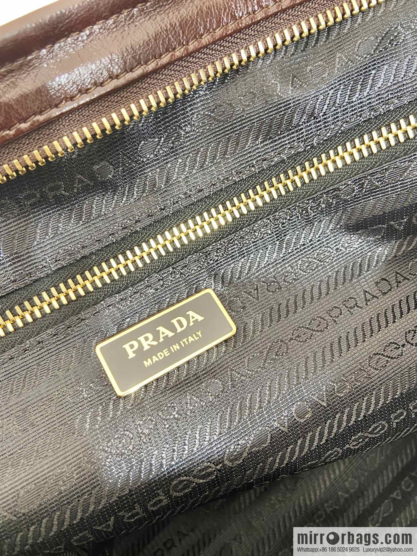 PRADA 🎉 LusSo lf oil wax leather 🎉 1BA439 King 🎉🎉 burgundy