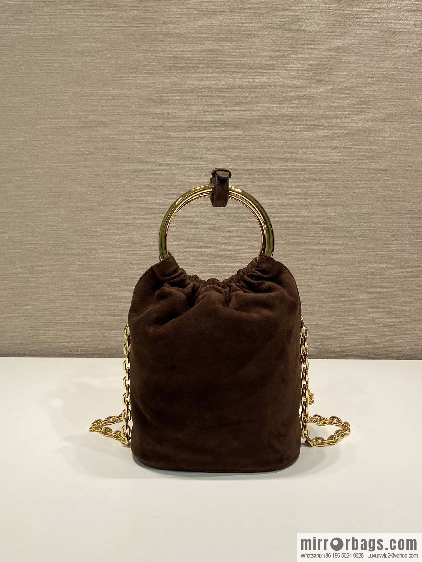 PRADA 🎉 new bucket bag 🎉 1BC227 suede🎉🎉