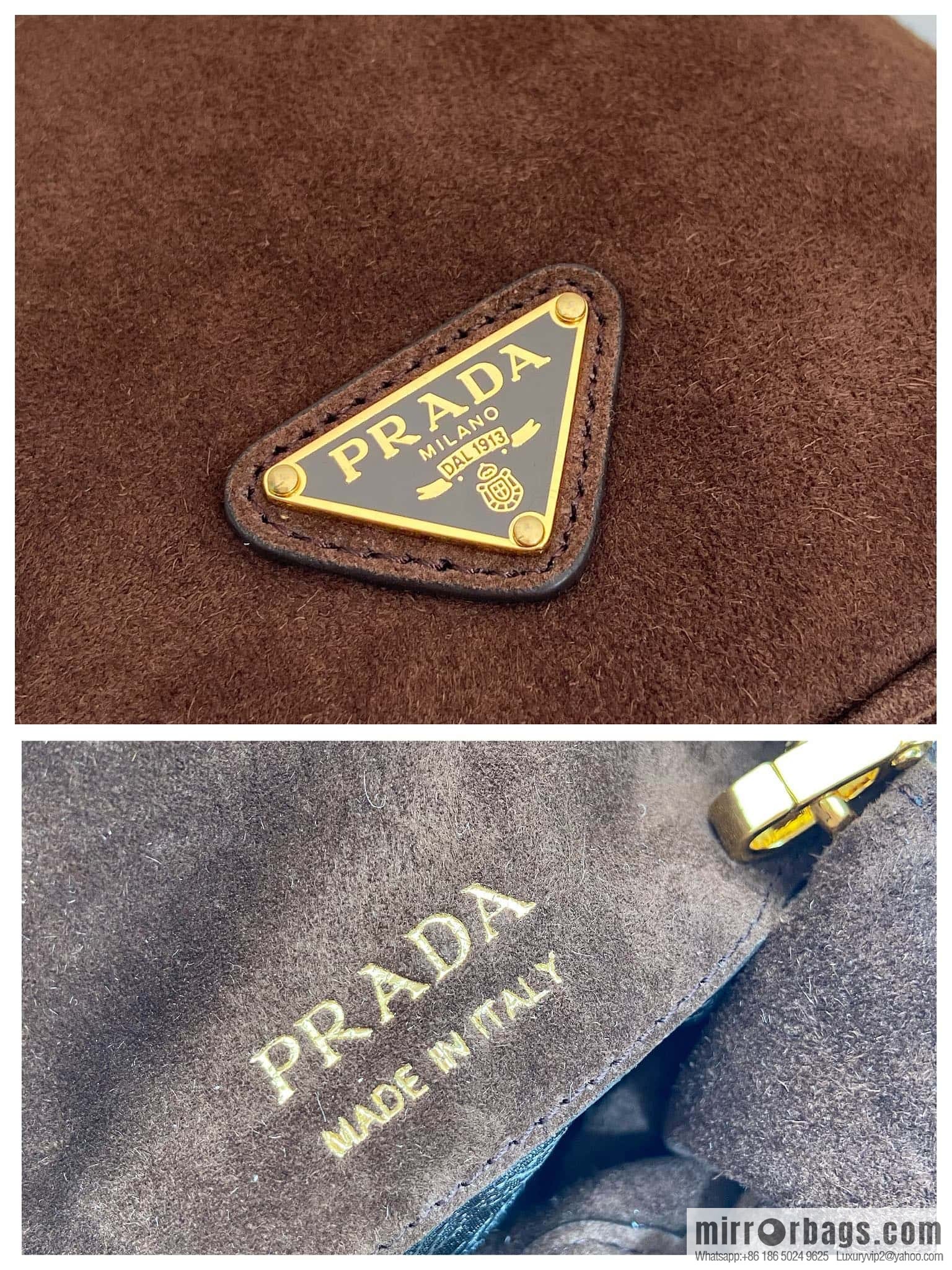 PRADA 🎉 new bucket bag 🎉 1BC227 suede🎉🎉
