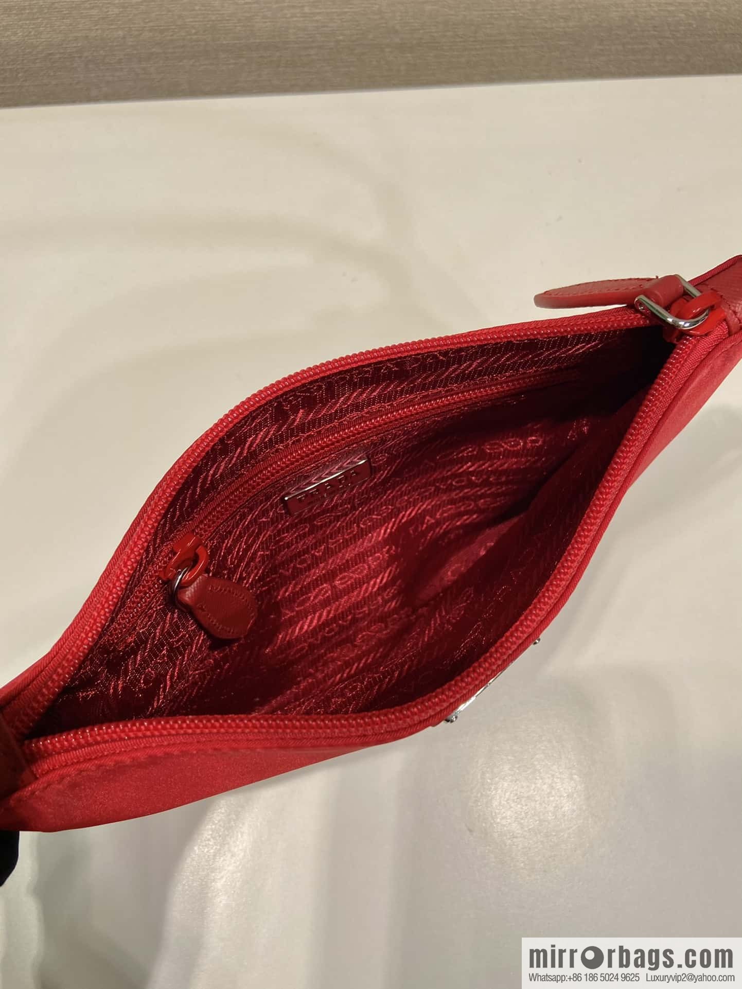 PRADA 🎉 new armpit bag 🎉 1NI545 🎉🎉 red