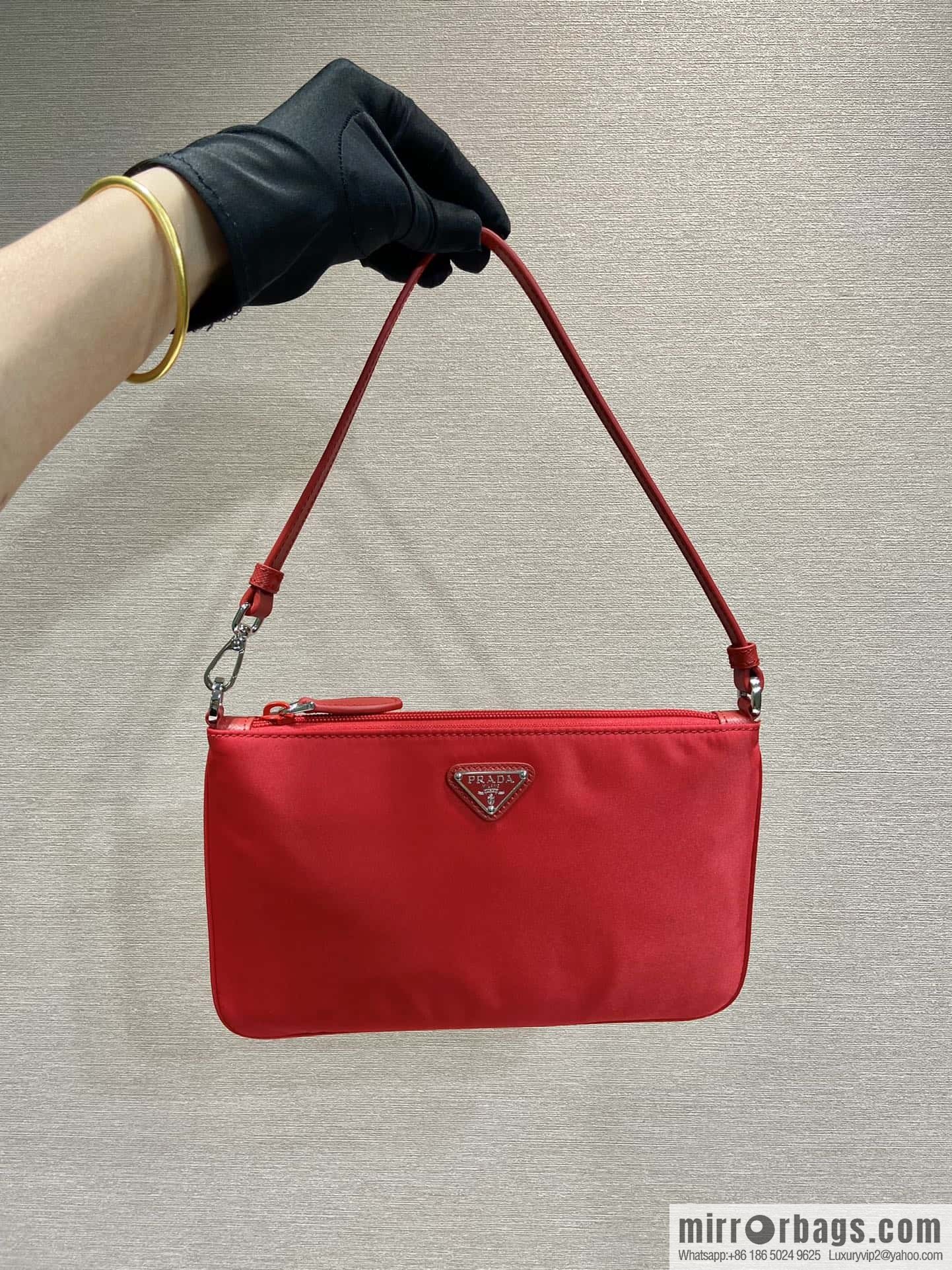 PRADA 🎉 new armpit bag 🎉 1NI545 🎉🎉 red