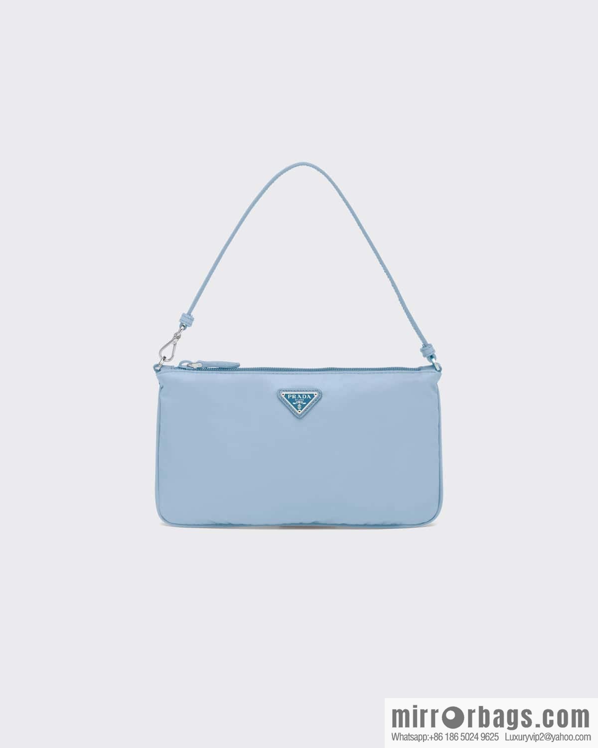 PRADA 🎉 new armpit bag 🎉 1NI545 🎉🎉 haze blue