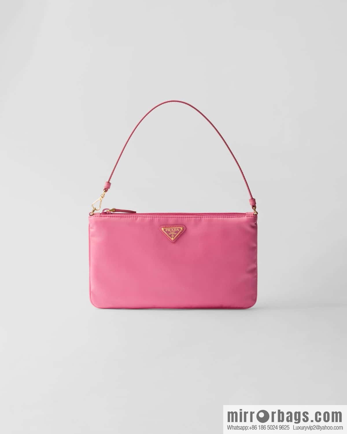 PRADA new armpit bag 🎉🎉 1NI545/K gold new 🎉🎉 pink