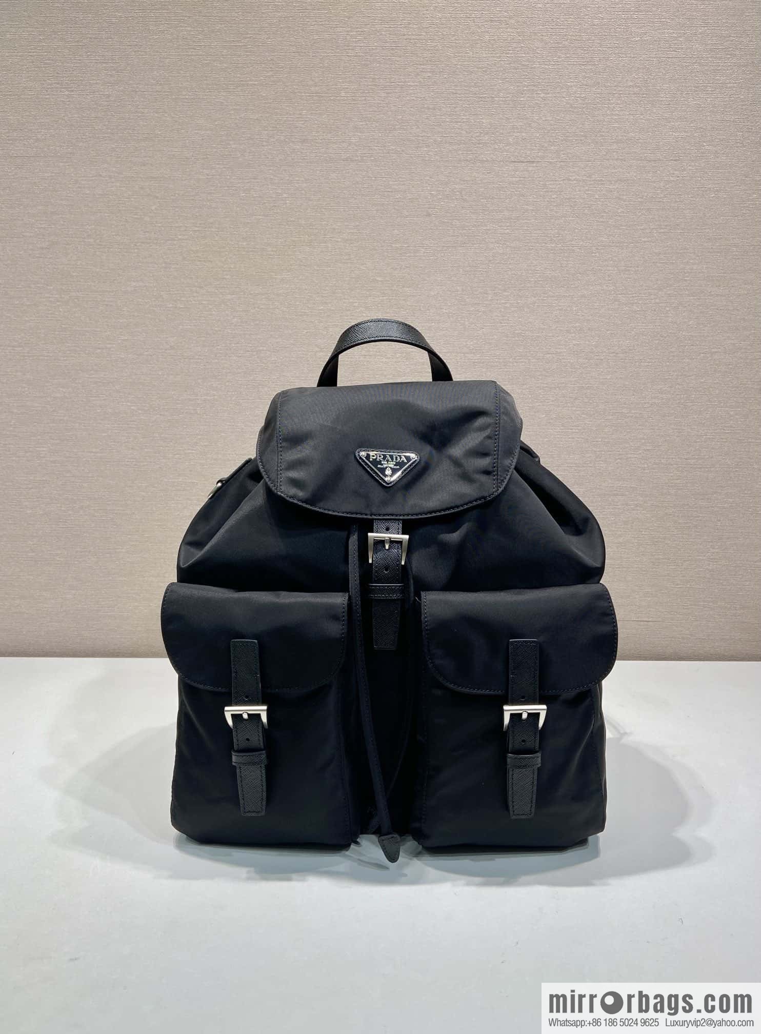 PRADA 🎉 new backpack 🎉 2VZ110 bright shoulder back🎉🎉