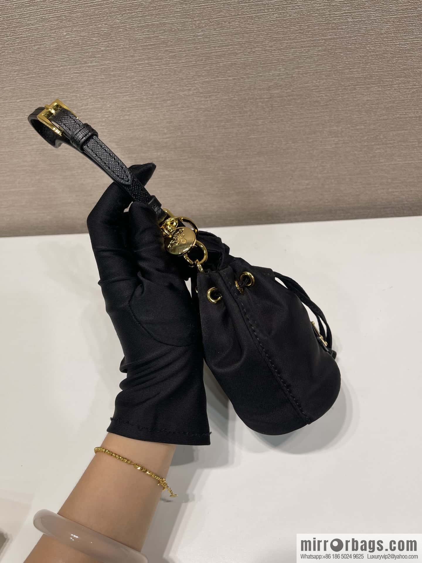PRADA 🎉 mini bucket bag 🎉 1TT202 new 🎉🎉 black