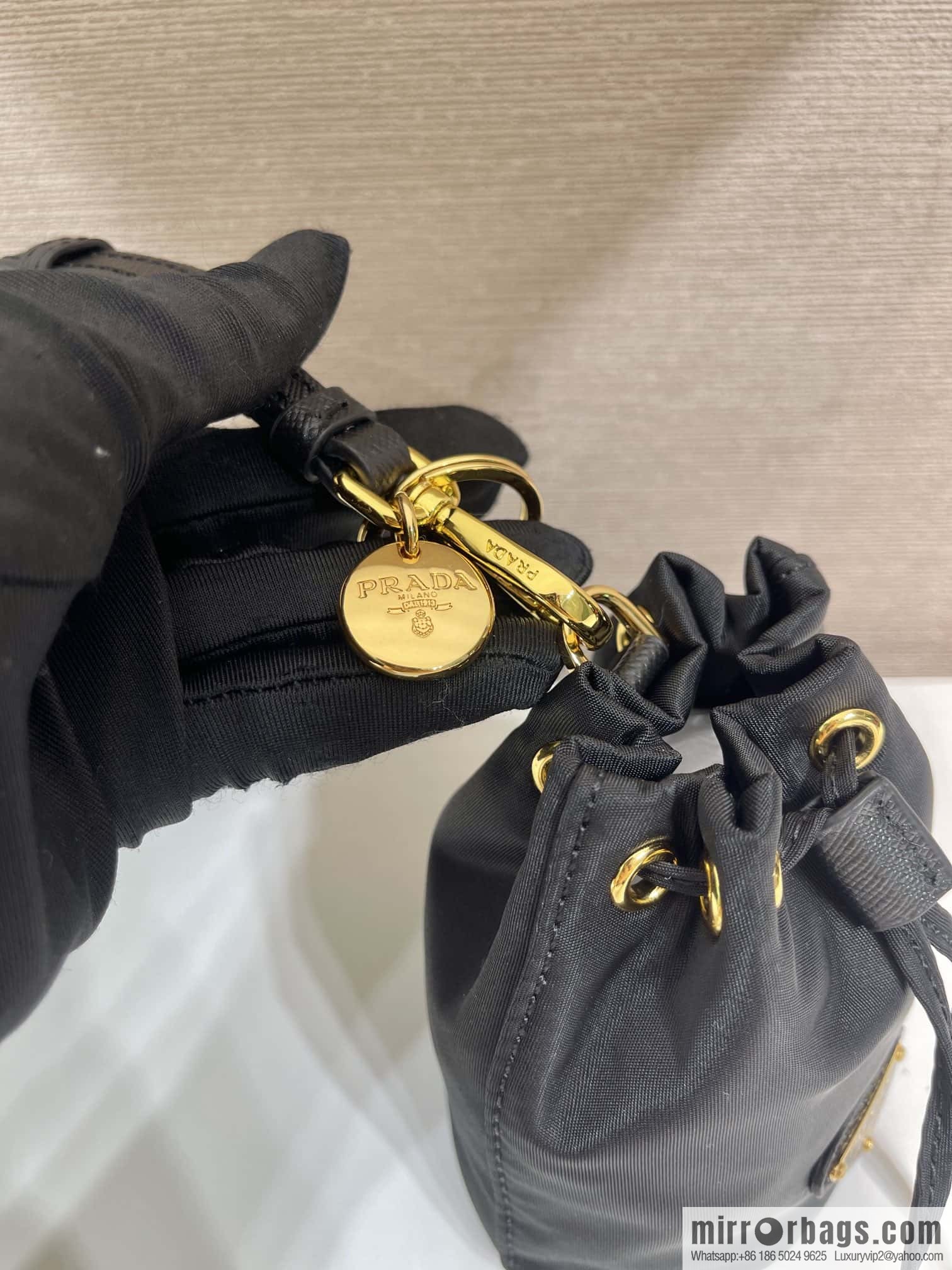 PRADA 🎉 mini bucket bag 🎉 1TT202 new 🎉🎉 black