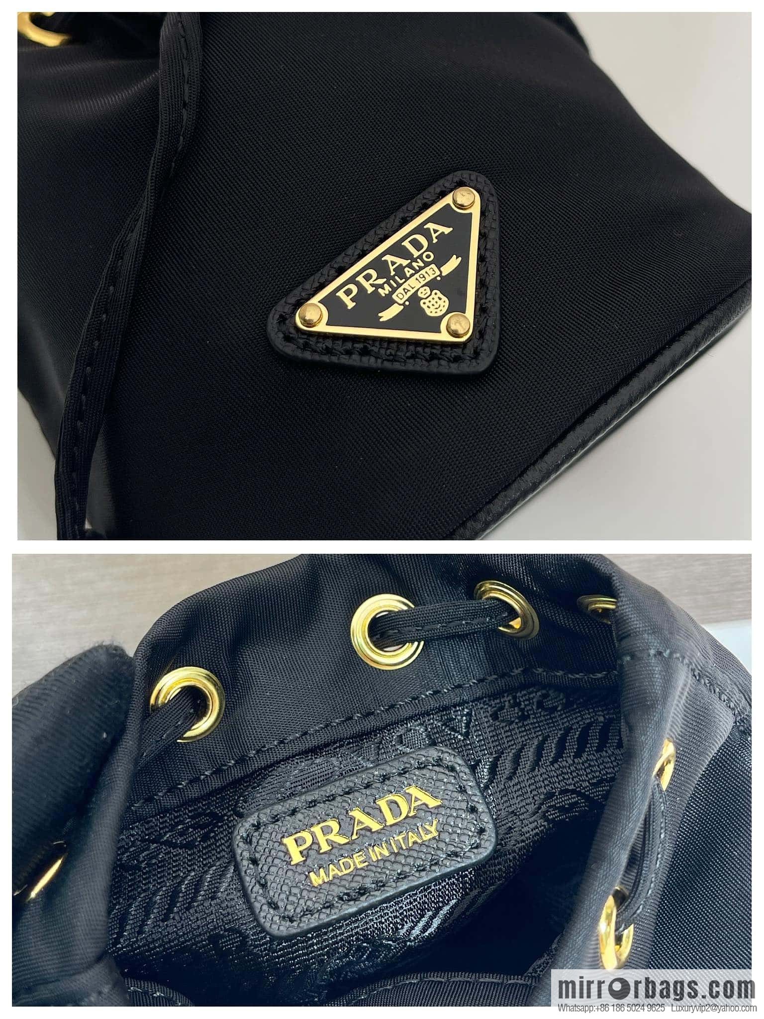 PRADA 🎉 mini bucket bag 🎉 1TT202 new 🎉🎉 black