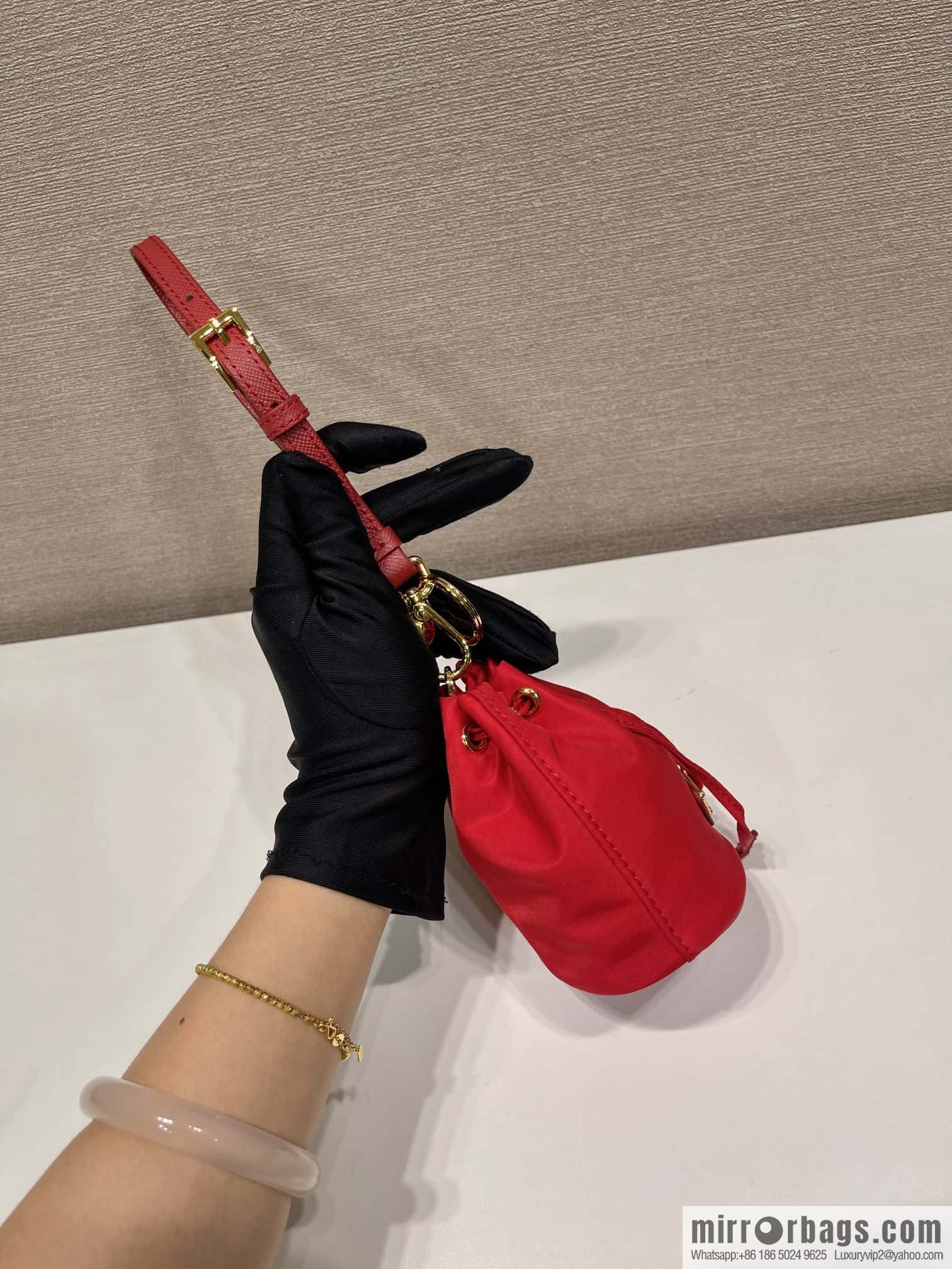 PRADA 🎉 mini bucket bag 🎉 1TT202 new 🎉🎉 red