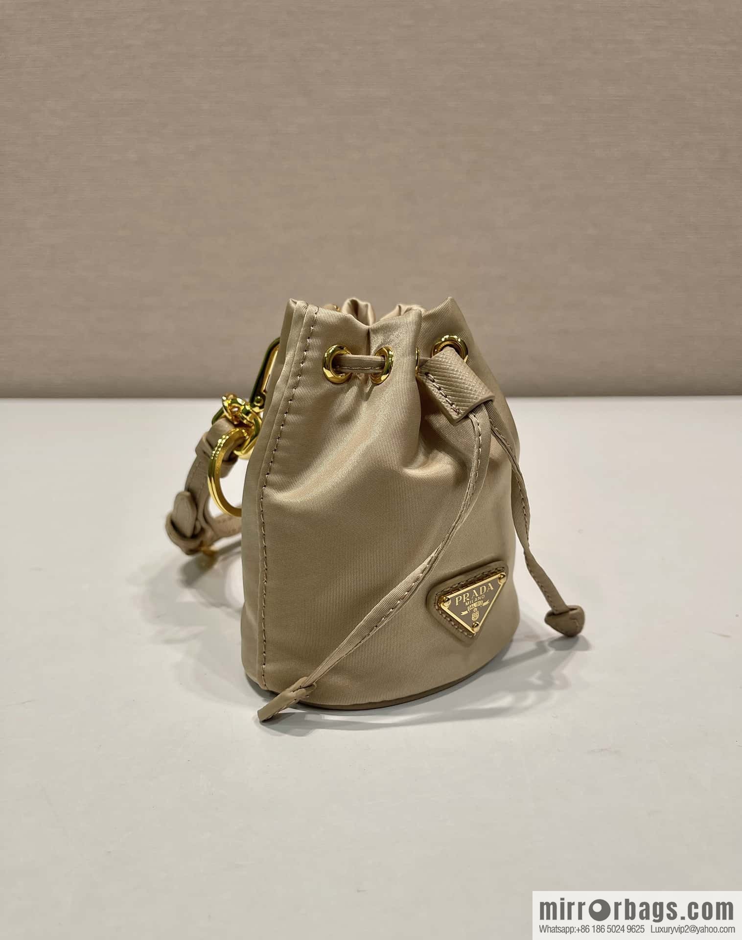 PRADA 🎉 mini bucket bag 🎉 1TT202 new 🎉🎉 grey
