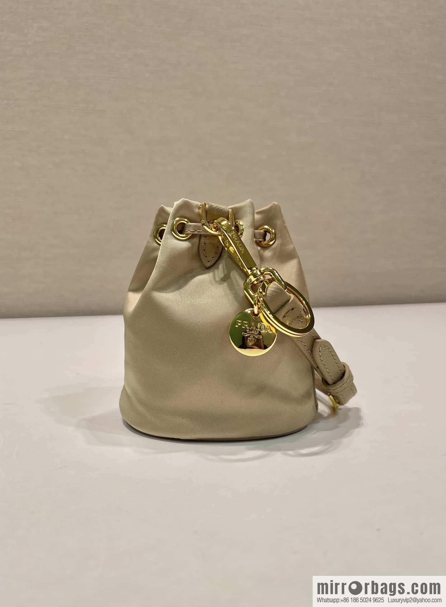 PRADA 🎉 mini bucket bag 🎉 1TT202 new 🎉🎉 grey